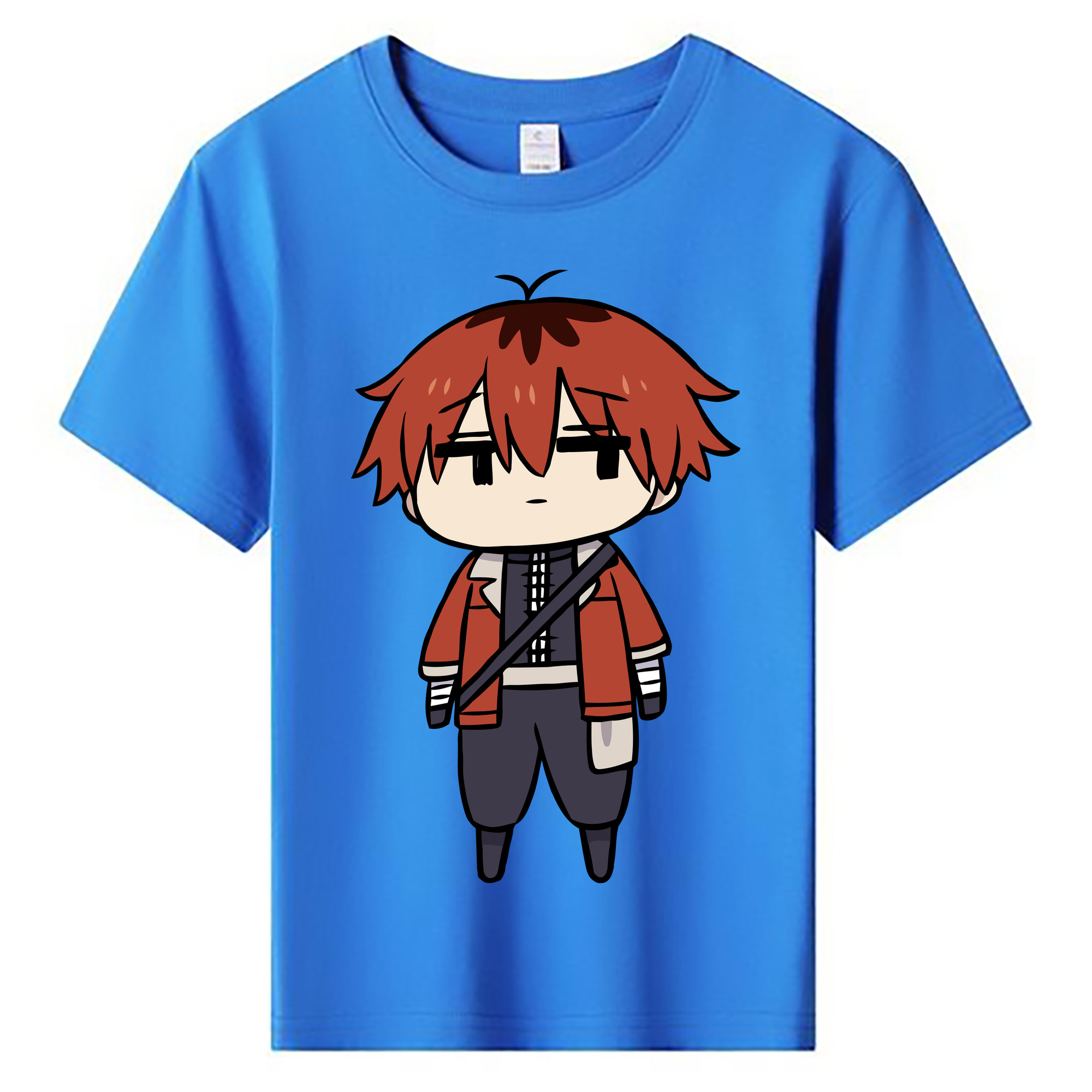 （画像用） 葬送のフリーレン Frieren 綿100％キッズTシャツ（フロントプリント）